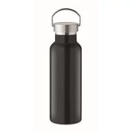   Sticla termoizolanta 500 ml, 2401E15933, Everestus, Ø7x21.5 cm, Otel, Negru