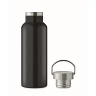   Sticla termoizolanta 500 ml, 2401E15933, Everestus, Ø7x21.5 cm, Otel, Negru