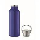 Sticla termoizolanta 500 ml, 2401E15935, Everestus, Ø7x21.5 cm, Otel, Albastru