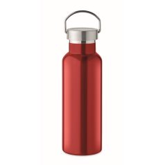   Sticla de apa sport 500 ml, 2401E15946, Everestus, Ø7x21.5 cm, Otel, Rosu