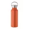 Sticla termoizolanta 500 ml, 2401E15945, Everestus, Ø7x21.5 cm, Otel, Portocaliu