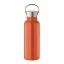 Sticla termoizolanta 500 ml, 2401E15945, Everestus, Ø7x21.5 cm, Otel, Portocaliu