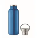 Sticla termoizolanta 500 ml, 2401E15947, Everestus, Ø7x21.5 cm, Otel, Turcoaz