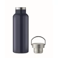  Sticla termoizolanta 500 ml, 2401E15931, Everestus, Ø7x21.5 cm, Otel, Albastru inchis