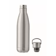  Sticla termoizolanta 500 ml, 2401E15942, Everestus, Ø6.5x26 cm, Otel, Argintiu mat