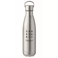   Sticla termoizolanta 500 ml, 2401E15942, Everestus, Ø6.5x26 cm, Otel, Argintiu mat