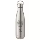 Sticla termoizolanta 500 ml, 2401E15942, Everestus, Ø6.5x26 cm, Otel, Argintiu mat
