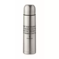   Sticla termoizolanta 500 ml, 2401E15943, Everestus, Ø6.5x24.5 cm, Otel, Argintiu mat
