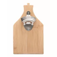   Ladita pentru 6 sticle de bere, 2401E15596, Everestus, 25.5x13x20.5 cm, Bambus, Natur