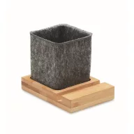   Suport pixuri, 2401E16044, Everestus, 11.7x8.5x9.3 cm, Bambus, Natur