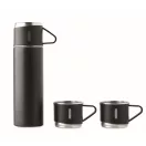 Termos 420 ml, 2401E15920, Everestus, Ø6x22.5 cm, Otel, Negru