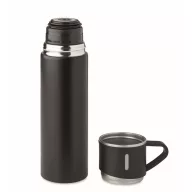   Termos 420 ml, 2401E16047, Everestus, Ø6x22.5 cm, Otel, Negru