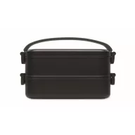   Caserola pentru pranz, 800 ml, 2401E15490, Everestus, 21x11.5x11 cm, Polipropilena, Negru