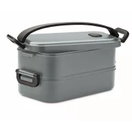   Caserola pranz 800 ml, 2502E14227, Everestus, 21 x 11.5 x 11 cm, Polipropilena, Albastru petrol