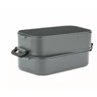   Caserola pranz 800 ml, 2502E14227, Everestus, 21 x 11.5 x 11 cm, Polipropilena, Albastru petrol