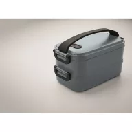   Caserola pranz 800 ml, 2502E14227, Everestus, 21 x 11.5 x 11 cm, Polipropilena, Albastru petrol