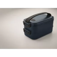   Caserola pranz 800 ml, 2502E14226, Everestus, 21 x 11.5 x 11 cm, Polipropilena, Albastru marin francez