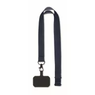   Lanyard suport de telefon, 2502E14297, Everestus, 2 x 55 cm, Poliester, Albastru
