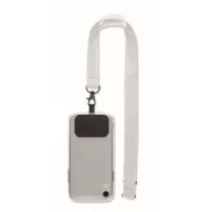   Lanyard suport de telefon, 2502E14296, Everestus, 2 x 55 cm, Poliester, Alb