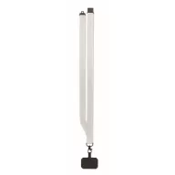   Lanyard suport de telefon, 2502E14296, Everestus, 2 x 55 cm, Poliester, Alb