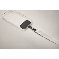   Lanyard suport de telefon, 2502E14296, Everestus, 2 x 55 cm, Poliester, Alb
