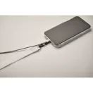 Lanyard suport de telefon, 2502E14296, Everestus, 2 x 55 cm, Poliester, Alb