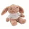 Iepuras de plush, 2401E15575, Everestus, 14x10x12 cm, Poliester, Alb