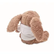   Iepuras de plush, 2401E15575, Everestus, 14x10x12 cm, Poliester, Alb