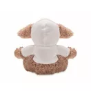 Iepuras de plush, 2401E15575, Everestus, 14x10x12 cm, Poliester, Alb