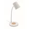 Boxa portabila 15 W, Wireless, 2401E15578, Everestus, Ø12x32 cm, ABS, Alb