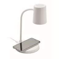   Boxa portabila 15 W, Wireless, 2401E15578, Everestus, Ø12x32 cm, ABS, Alb