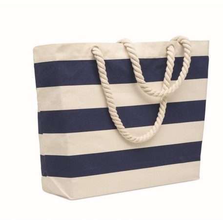 Geanta de plaja, 2401E15541, Everestus, 55x15x39 cm, Bumbac, Albastru