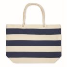 Geanta de plaja, 2401E15541, Everestus, 55x15x39 cm, Bumbac, Albastru