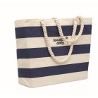 Geanta de plaja, 2401E15541, Everestus, 55x15x39 cm, Bumbac, Albastru