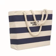   Geanta de plaja, 2401E15541, Everestus, 55x15x39 cm, Bumbac, Albastru