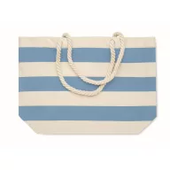   Geanta de plaja, Everestus, 2601E13987, 55x15x39 cm, Bumbac, Albastru copil