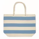 Geanta de plaja, Everestus, 2601E13987, 55x15x39 cm, Bumbac, Albastru copil