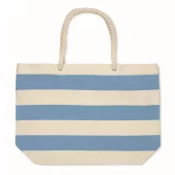   Geanta de plaja, Everestus, 2601E13987, 55x15x39 cm, Bumbac, Albastru copil