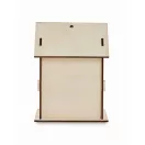 Set de pictat casuta de pasari, 2401E15510, Everestus, 10x10x13 cm, Lemn, Natur