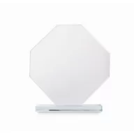   Trofeu din cristal, 2401E16069, Everestus, 14.6x15.5x4.3 cm, Sticla, Transparent