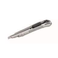   Cutter retractabil, 2401E15502, Everestus, 13.3x2.8 cm, Aluminiu, Argintiu