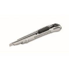   Cutter retractabil, 2401E15502, Everestus, 13.3x2.8 cm, Aluminiu, Argintiu