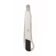   Cutter retractabil, 2401E15502, Everestus, 13.3x2.8 cm, Aluminiu, Argintiu