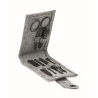   Set manichiura 6 piese, 2401E15914, Everestus, 11x6x2 cm, rPET, Gri
