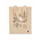 Sacosa mica de cadou, 2401E15849, Everestus, 17x22 cm, Bumbac, Bej