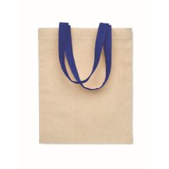   Sacosa pentru cumparaturi, 2401E15852, Everestus, 17x22 cm, Bumbac, Albastru royal