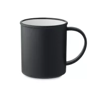   Cana 300 ml, 2401E15465, Everestus, 11x8.5 cm, Polipropilena, Negru