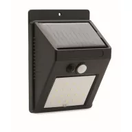   Lanterna led solara, 2401E15614, Everestus, 12.3x9x3x5 cm, Plastic, Negru