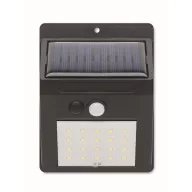   Lanterna led solara, 2401E15614, Everestus, 12.3x9x3x5 cm, Plastic, Negru