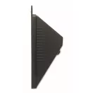 Lanterna led solara, 2401E15614, Everestus, 12.3x9x3x5 cm, Plastic, Negru
